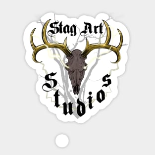 Stag Art Studios logo (original) Sticker